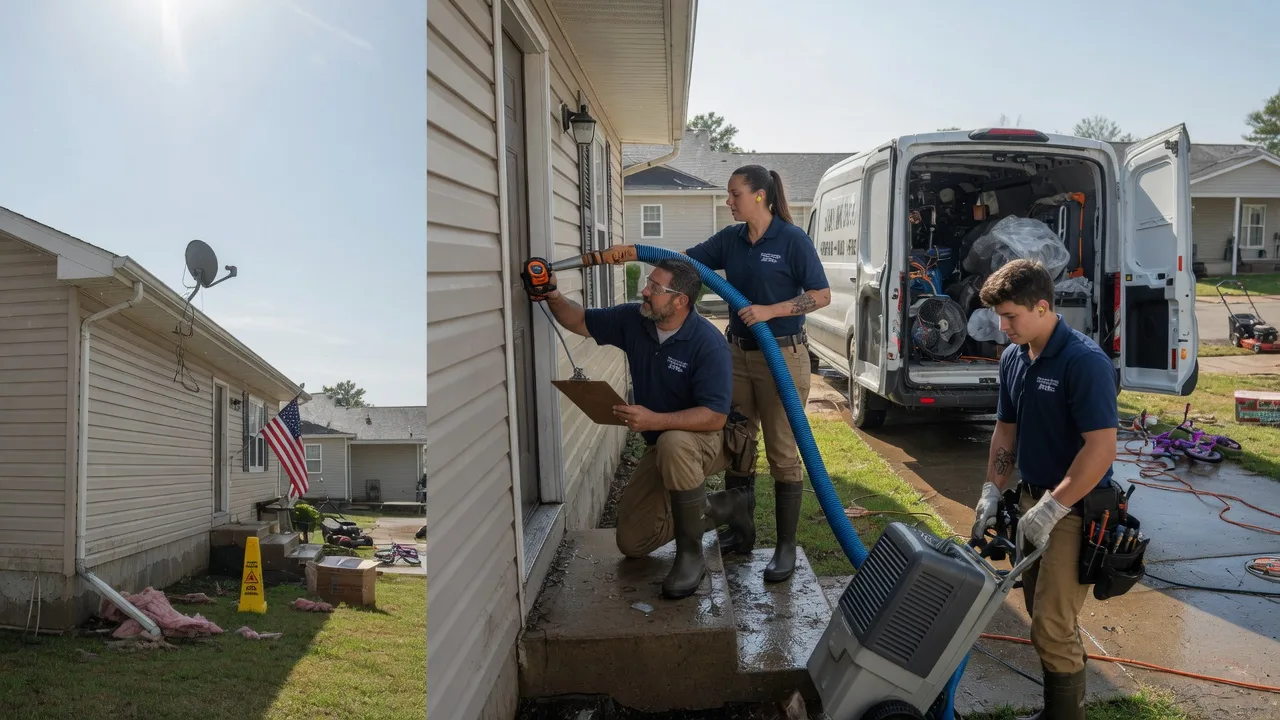 Ceiling Water Damage Restoration in Deale, MD near me